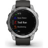 Часы GARMIN FENIX 7 SILVER WITH GRAPHITE BAND 11147