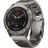 Часы GARMIN QUATIX 6X SOLARTITANIUM W/TI BANDGPSEMEA 010-02157-31