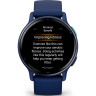 Часы GARMIN VIVOACTIVE 5 METALLIC NAVY ALUMINUM BEZEL WITH NAVY CASE AND SILICONE BAND 010-02862-12