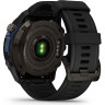 Часы-навигатор GARMIN DESCENT MK3I 51 мм CARBON GREY DLC TITANIUM WITH BLACK SILICONE BAND 010-02752-11