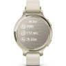 Смарт-часы GARMIN LILY 2 ACTIVE лунное золото с силиконовым ремешком цвета слоновая кость 010-02891-50